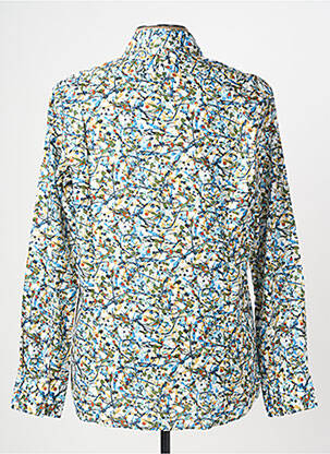 Chemise manches longues imprimé fantaisie bleu BOB homme