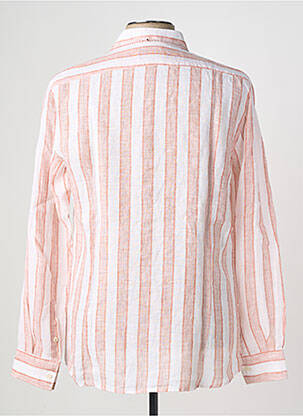 Chemise manches longues coupe cintrée orange BOB homme