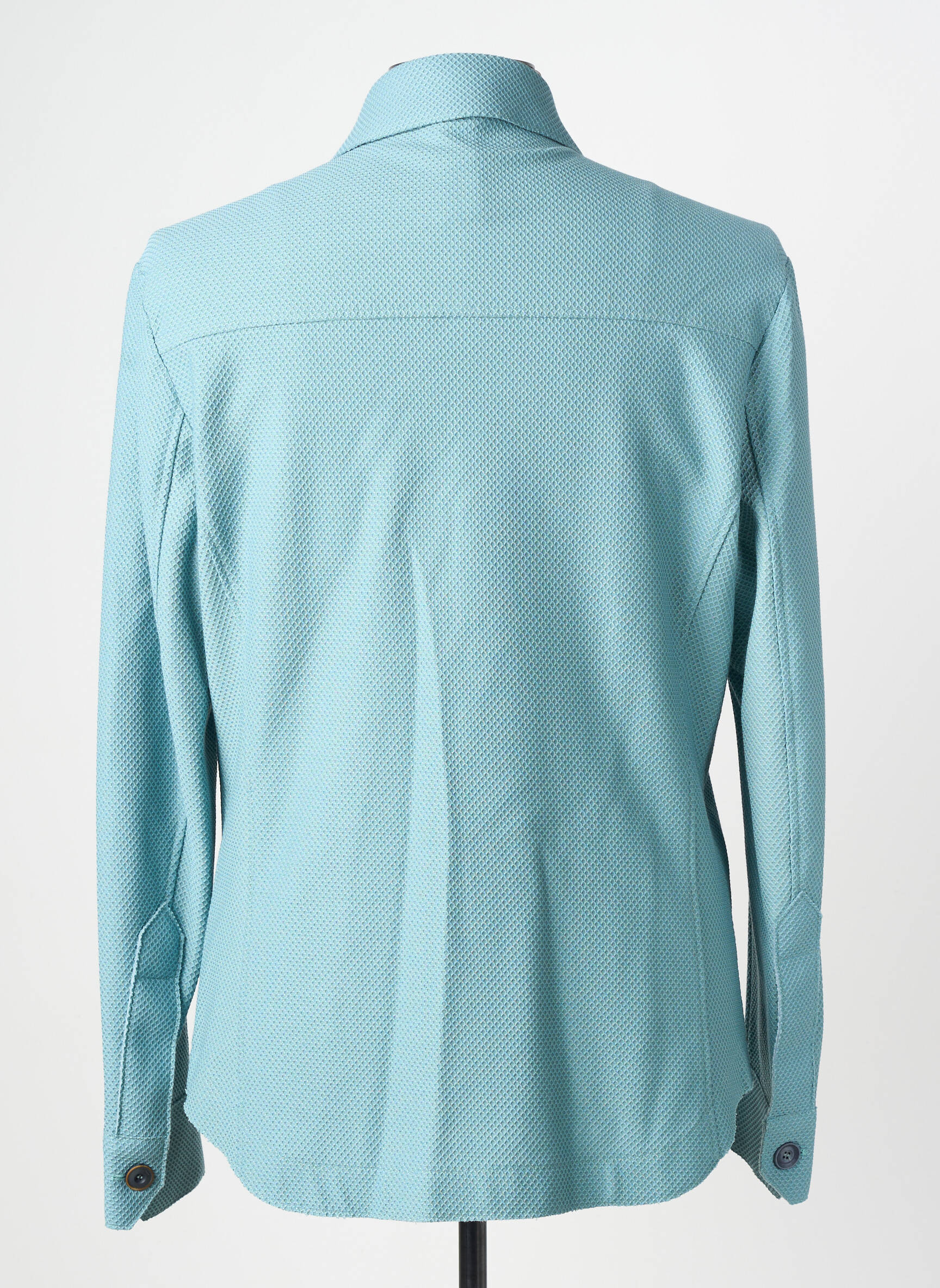 Veste casual fermeture boutonnée sur le devant vert BOB homme