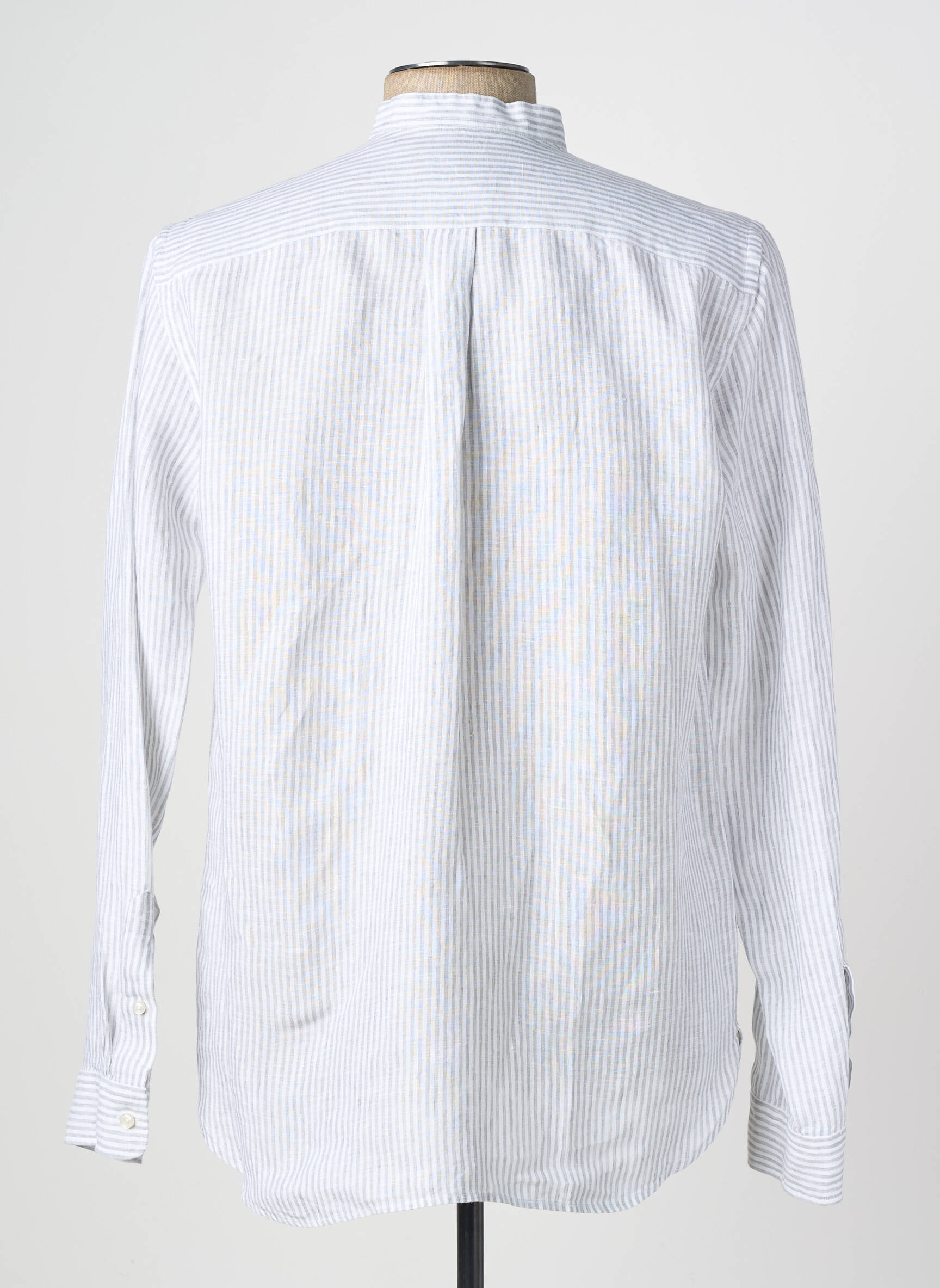 Chemise manches longues coupe cintrée gris XACUS homme