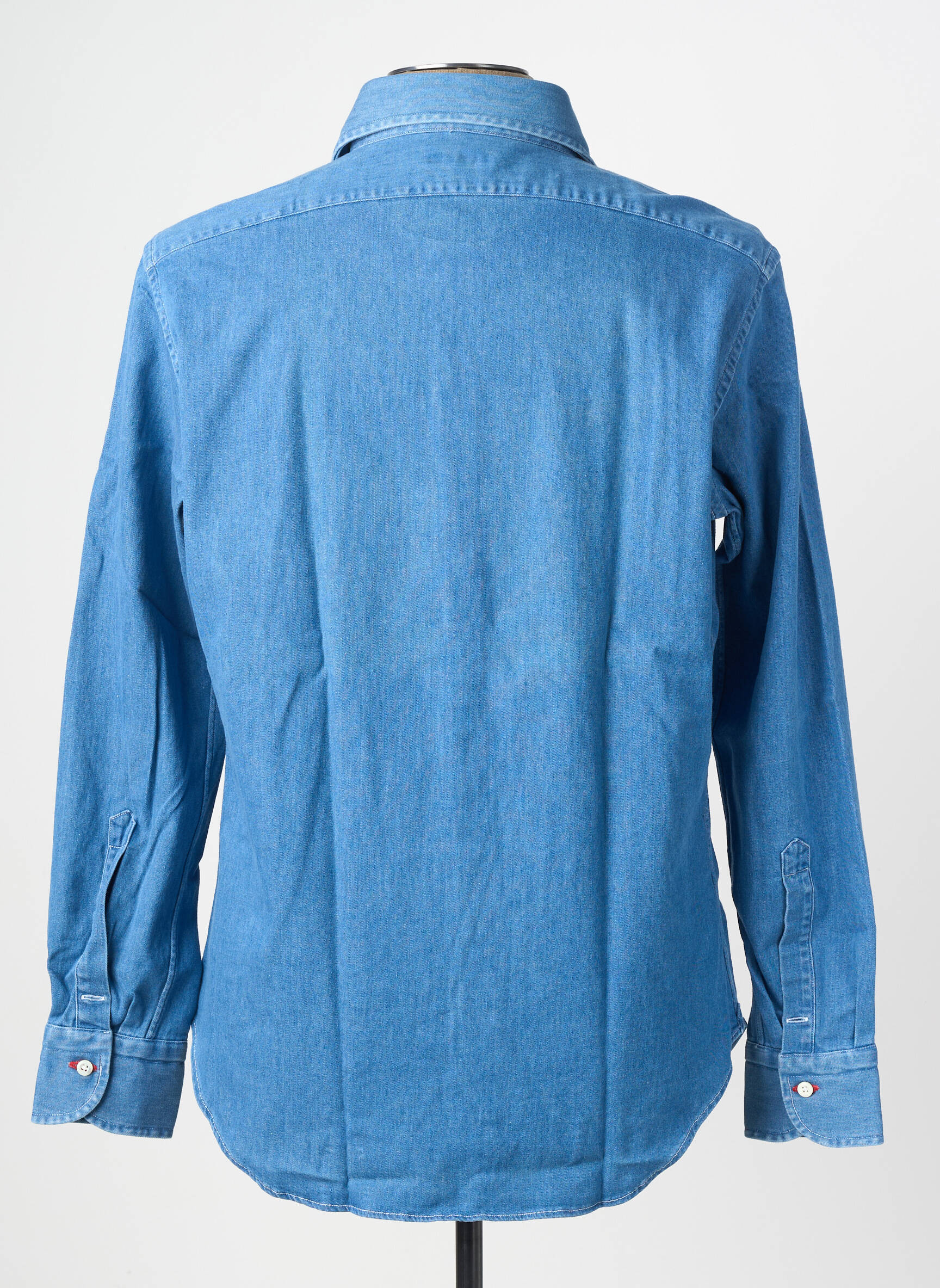 Chemise manches longues coupe droite bleu TRAMAROSSA homme
