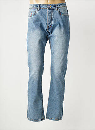 Jeans coupe droite fermeture boutonnée sur le devant taille normale bleu U.S. POLO ASSN homme