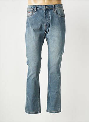 Jeans coupe droite fermeture boutonnée sur le devant taille normale bleu U.S. POLO ASSN homme