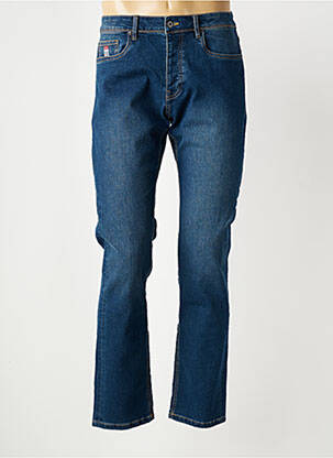 Jeans coupe droite fermeture boutonnée sur le devant taille normale bleu U.S. POLO ASSN homme