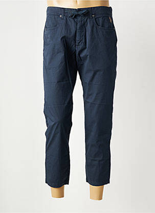 Pantalon 7/8 tissage popeline taille normale bleu U.S. POLO ASSN homme