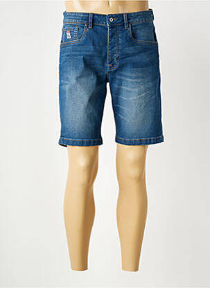 Bermuda tissage denim taille normale bleu U.S. POLO ASSN homme