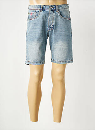 Bermuda tissage denim taille normale bleu U.S. POLO ASSN homme