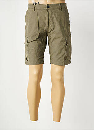 Bermuda stretch taille normale vert CAMEL ACTIVE homme