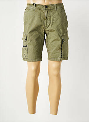 Bermuda stretch taille normale vert CAMEL ACTIVE homme