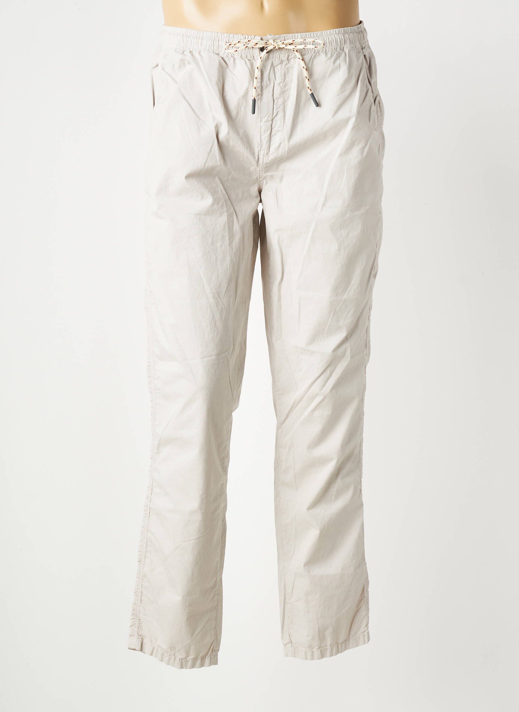 Pantalon droit stretch taille normale beige U.S. POLO ASSN homme
