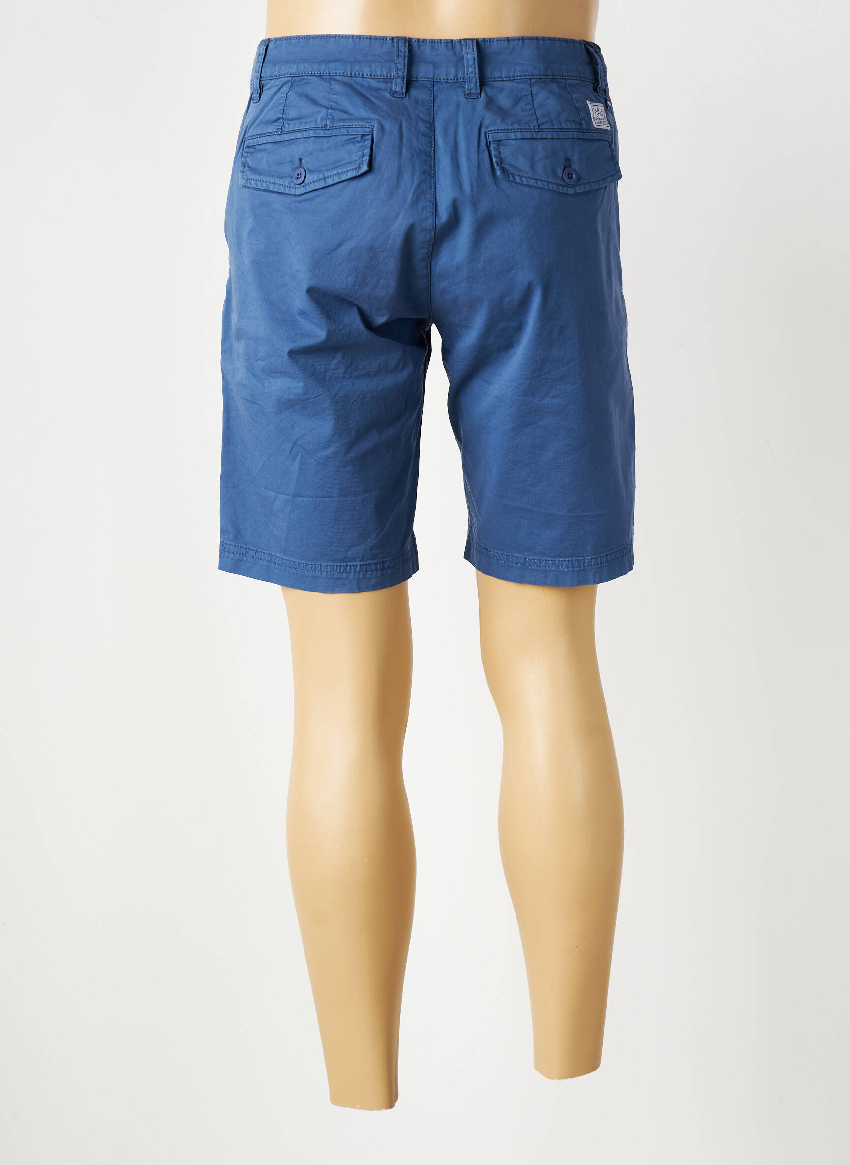 Bermuda stretch taille normale bleu U.S. POLO ASSN homme