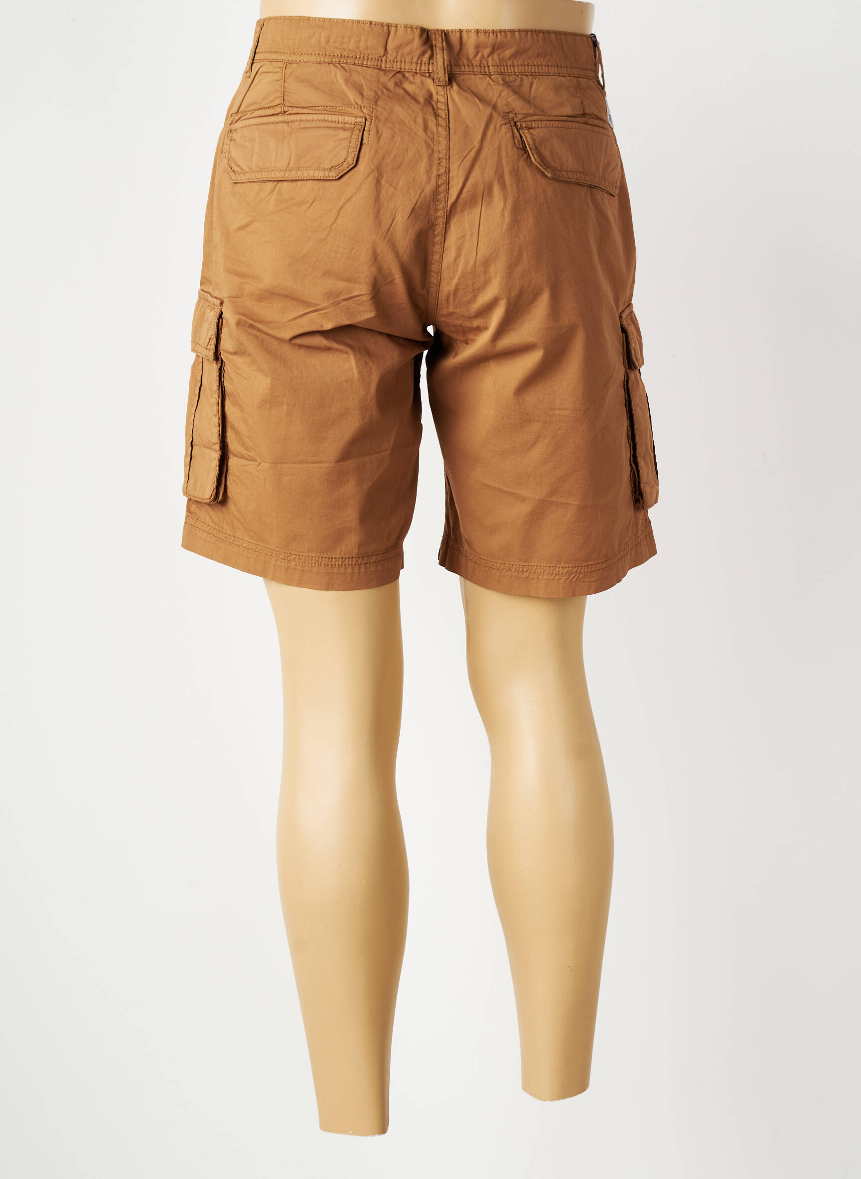 Bermuda stretch taille normale marron U.S. POLO ASSN homme