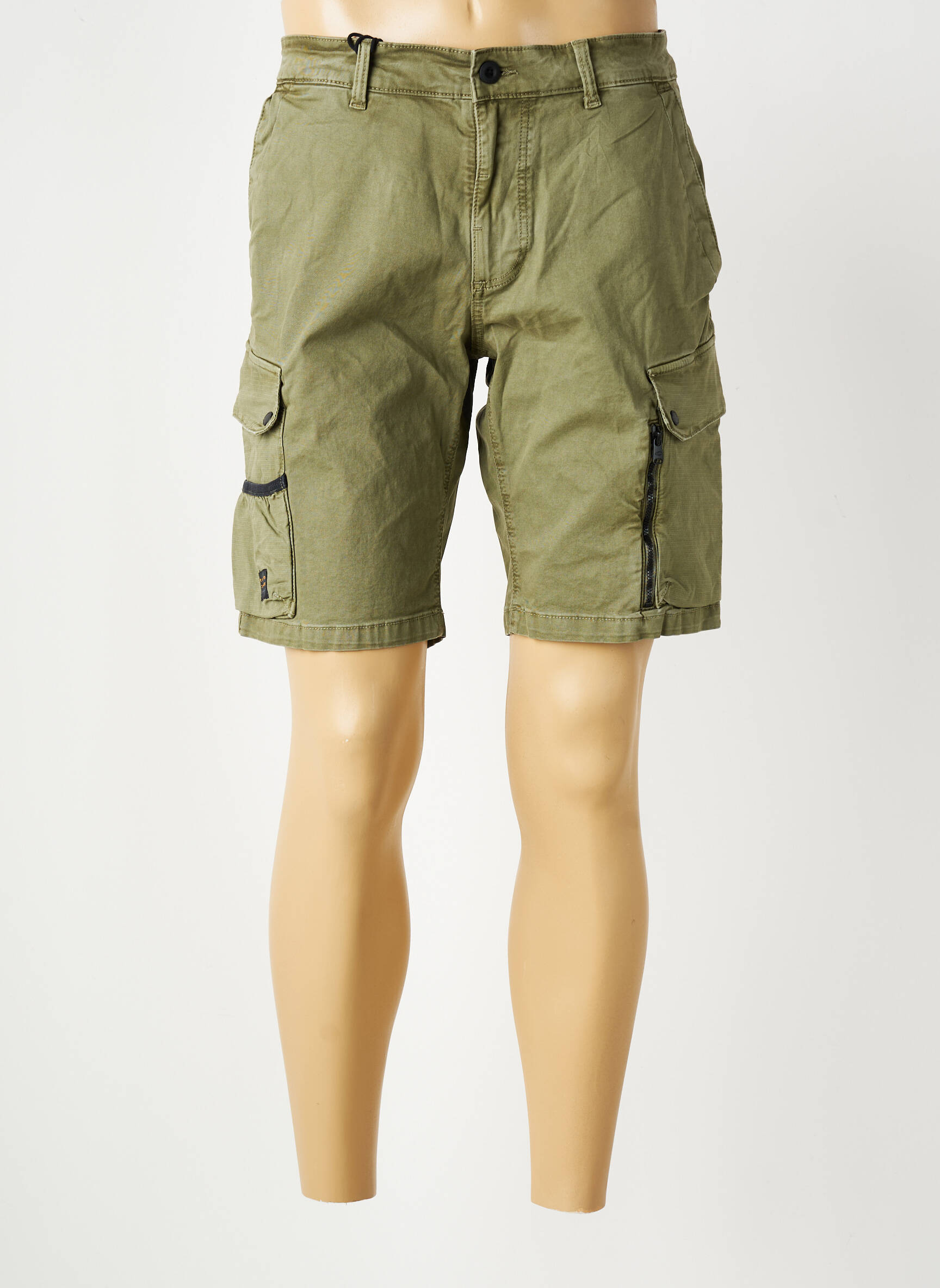 Bermuda stretch taille normale vert CAMEL ACTIVE homme