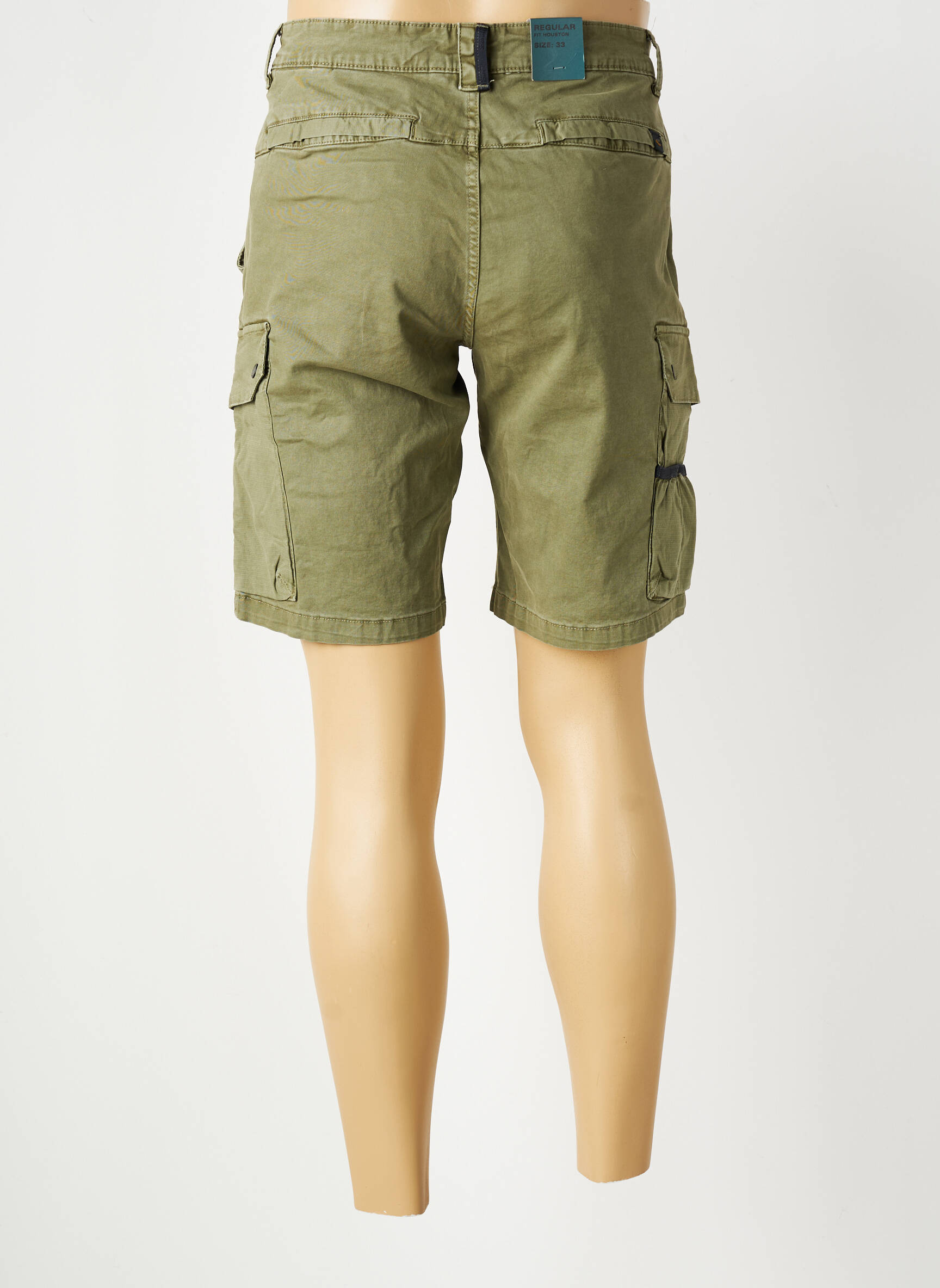 Bermuda stretch taille normale vert CAMEL ACTIVE homme