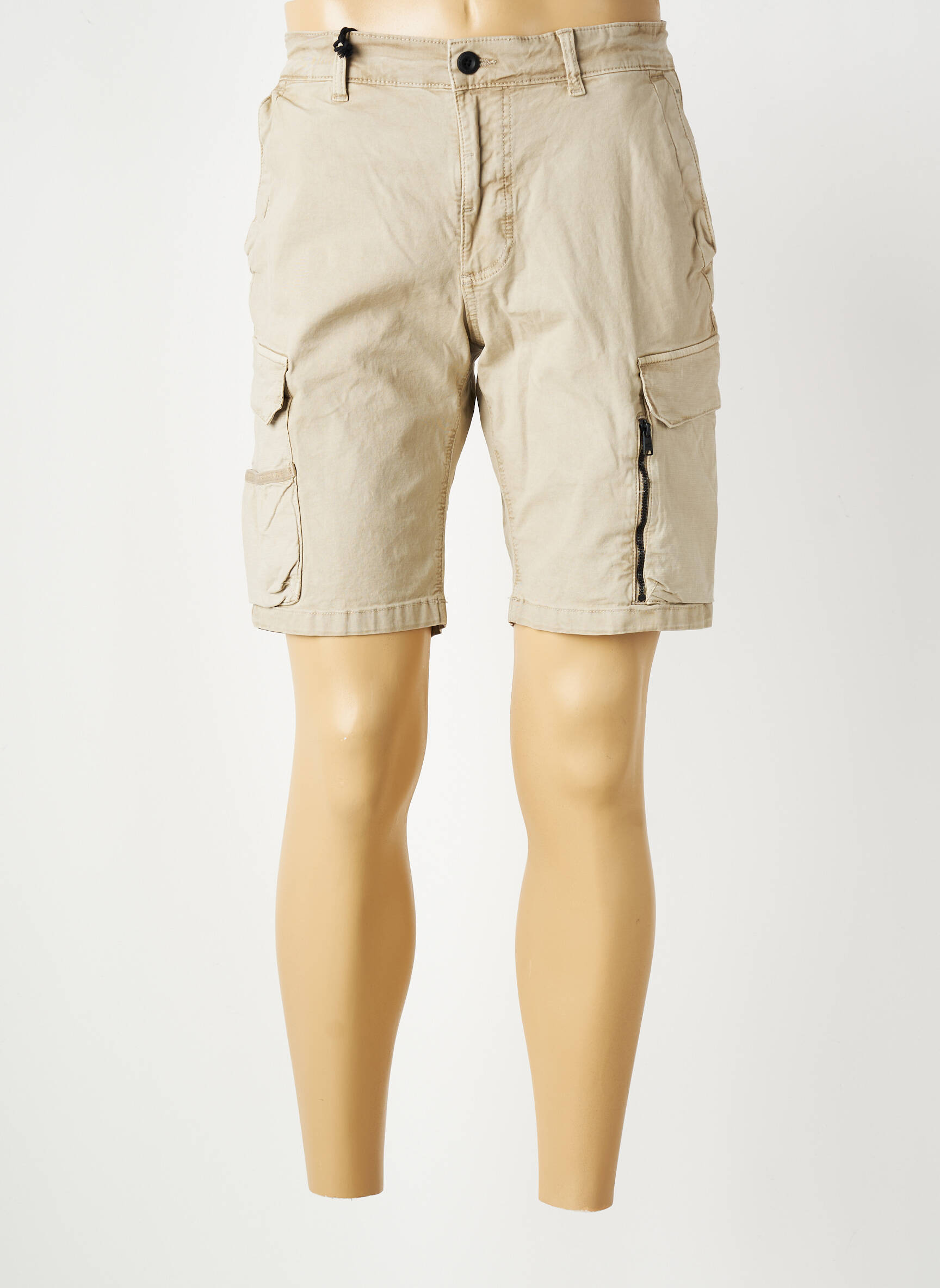 Bermuda stretch taille normale beige CAMEL ACTIVE homme