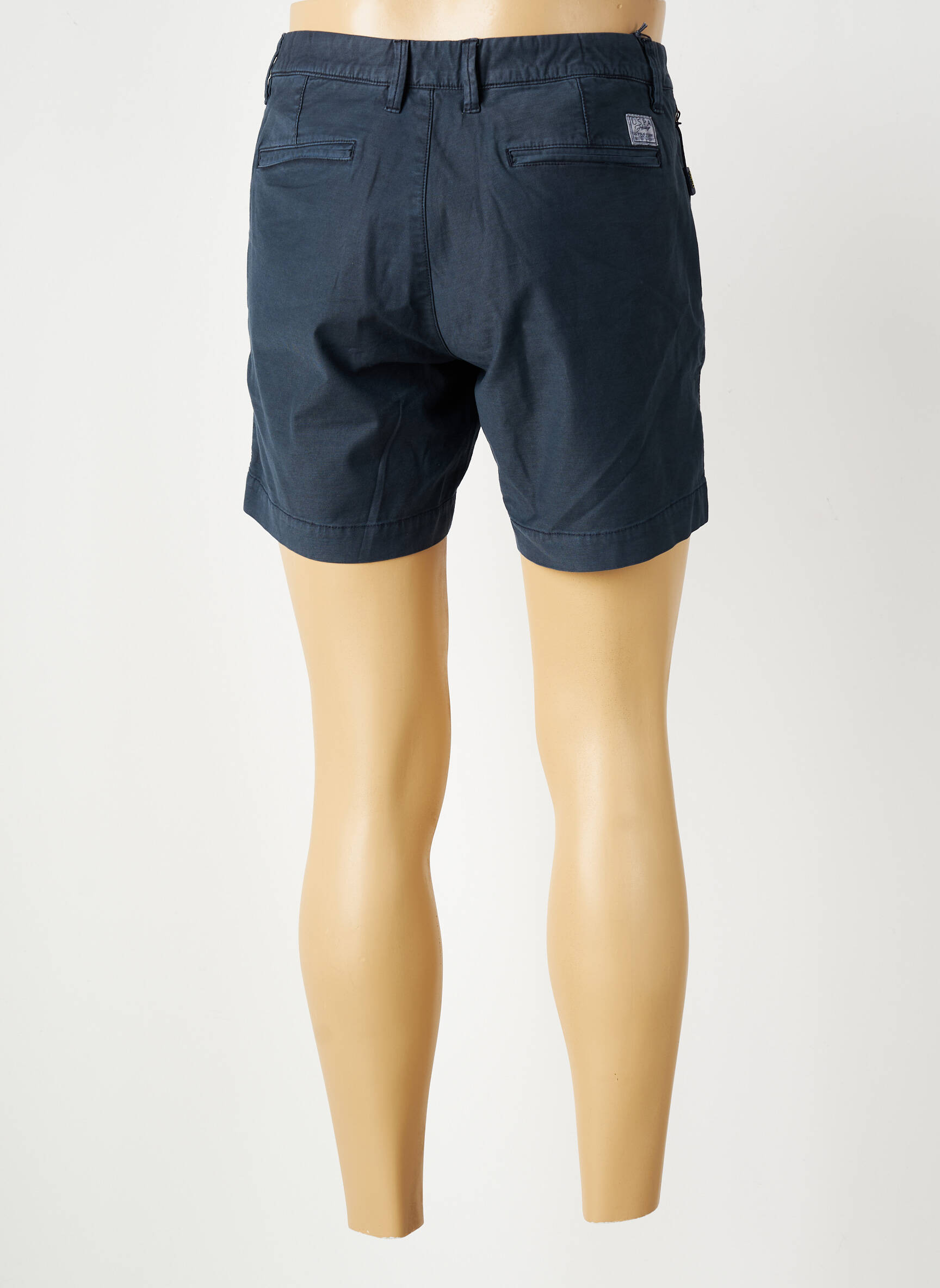Bermuda taille élastique taille normale bleu U.S. POLO ASSN homme