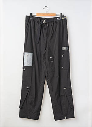 Pantalon cargo taille élastique taille normale noir AVIREX homme