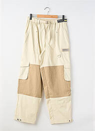 Pantalon cargo taille élastique taille normale beige AVIREX homme