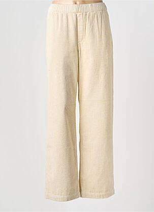 Pantalon large poches taille normale beige CAMEL ACTIVE femme
