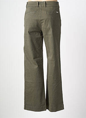 Pantalon large tissage popeline taille normale vert U.S. POLO ASSN femme