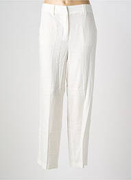 Pantalon droit tissage crêpe taille normale beige U.S. POLO ASSN femme