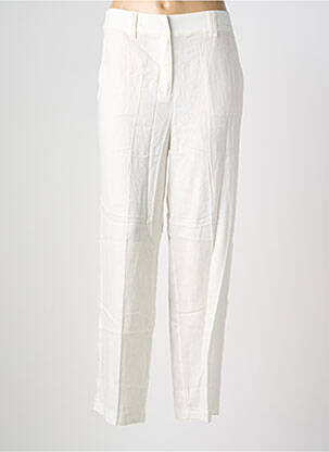 Pantalon droit tissage crêpe taille normale beige U.S. POLO ASSN femme