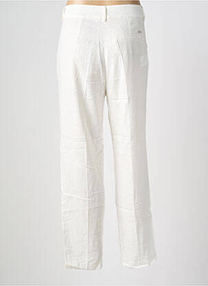Pantalon droit tissage crêpe taille normale beige U.S. POLO ASSN femme