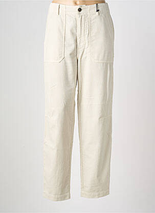 Pantalon droit stretch beige CAMEL ACTIVE femme