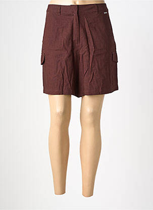 Short taille à pinces taille haute rouge U.S. POLO ASSN femme