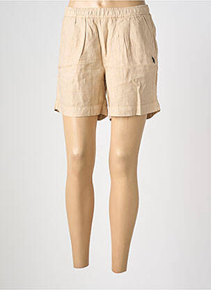 Short taille normale taille normale beige U.S. POLO ASSN femme