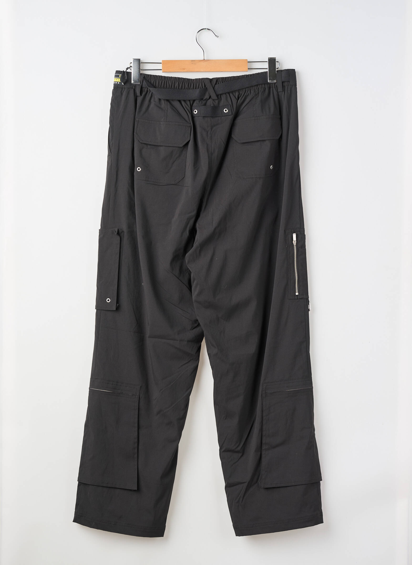 Pantalon cargo taille élastique taille normale noir AVIREX homme