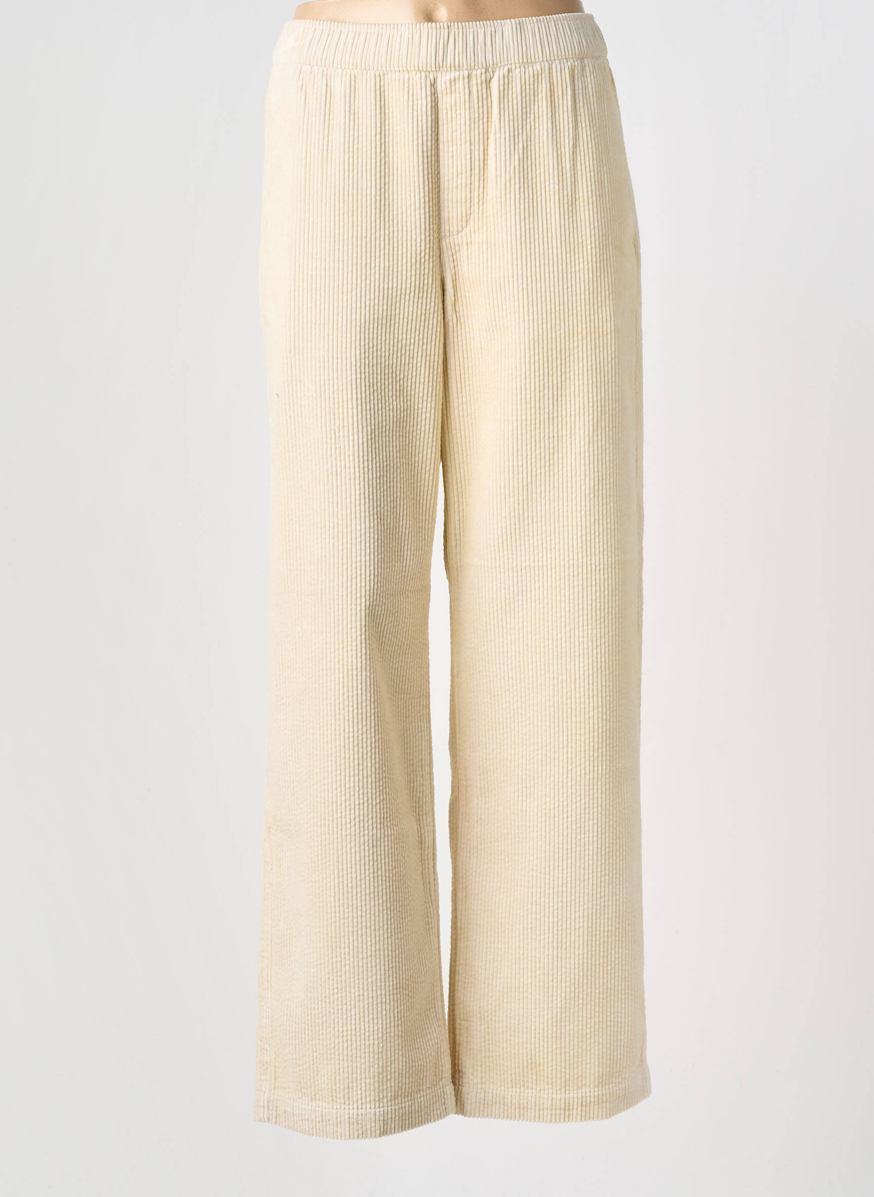 Pantalon large poches taille normale beige CAMEL ACTIVE femme
