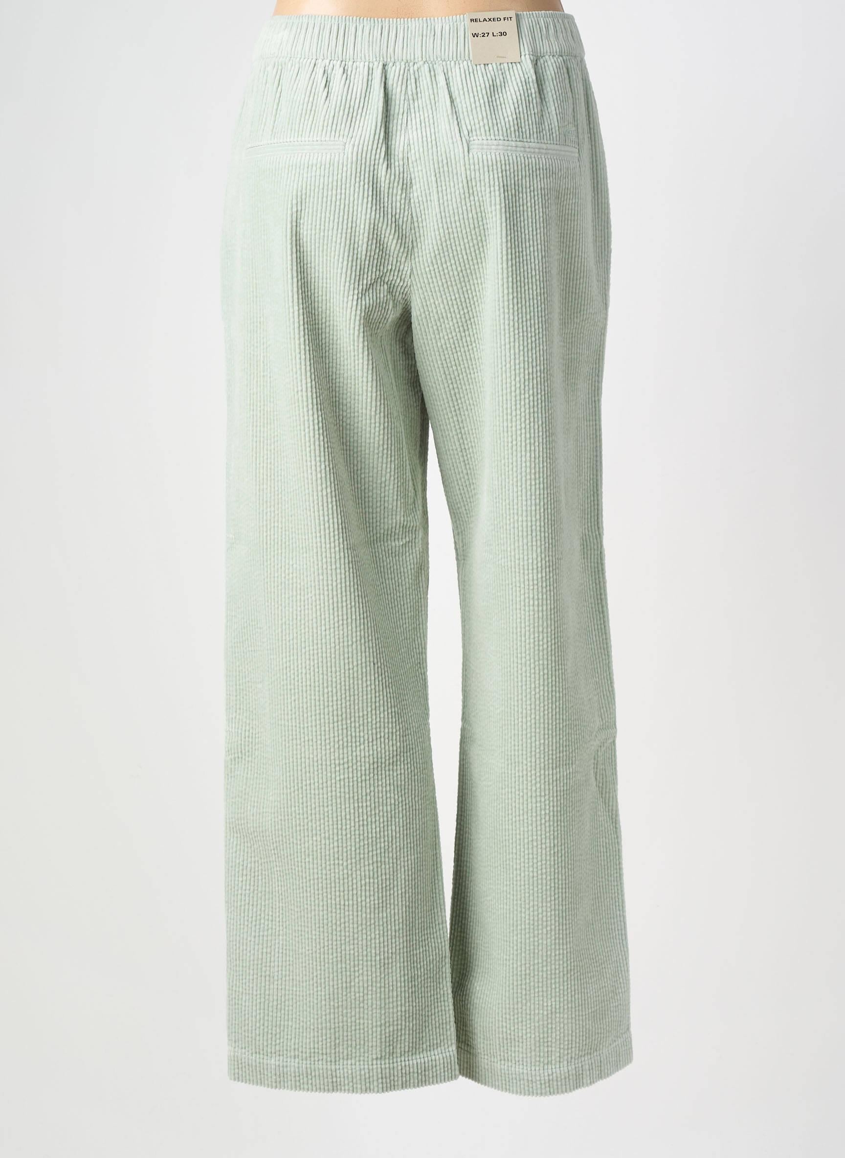 Pantalon large poches taille normale vert CAMEL ACTIVE femme