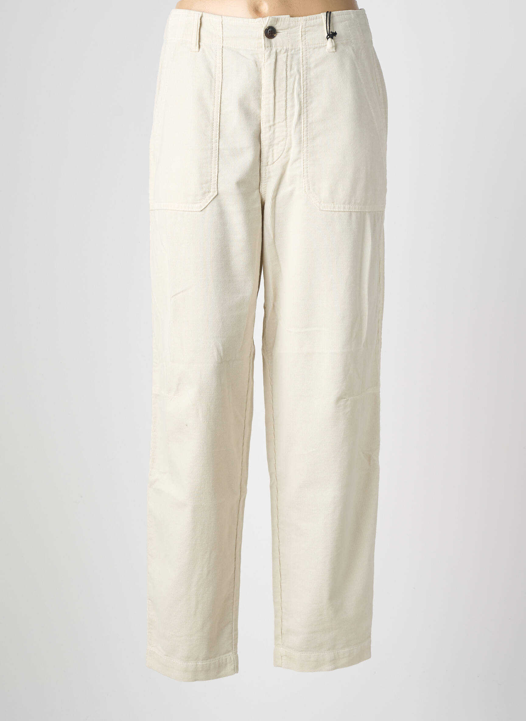 Pantalon droit stretch beige CAMEL ACTIVE femme