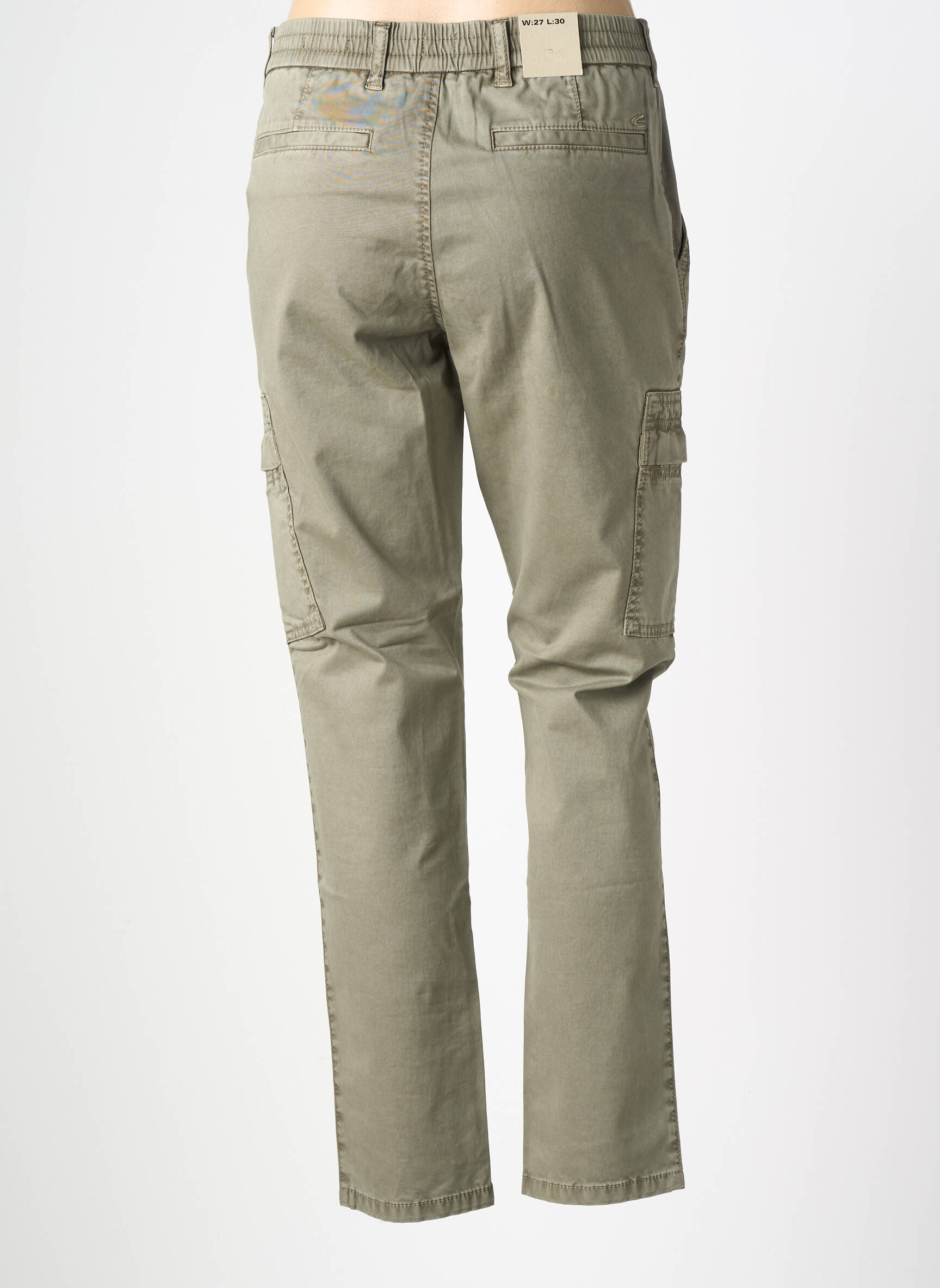 Pantalon cargo slim taille normale vert CAMEL ACTIVE femme