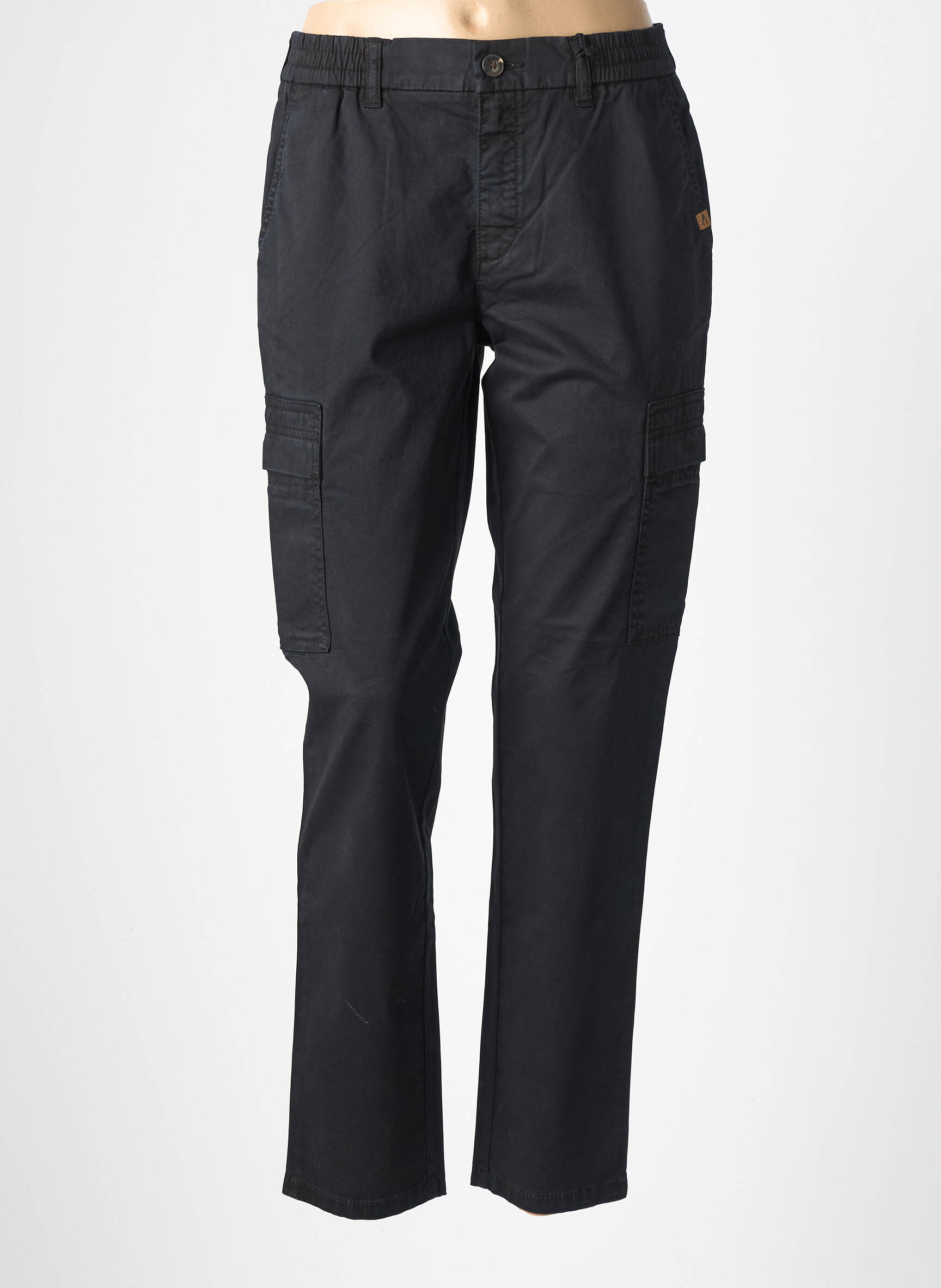 Pantalon cargo slim taille normale noir CAMEL ACTIVE femme