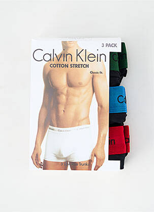 Boxer stretch noir CALVIN KLEIN homme