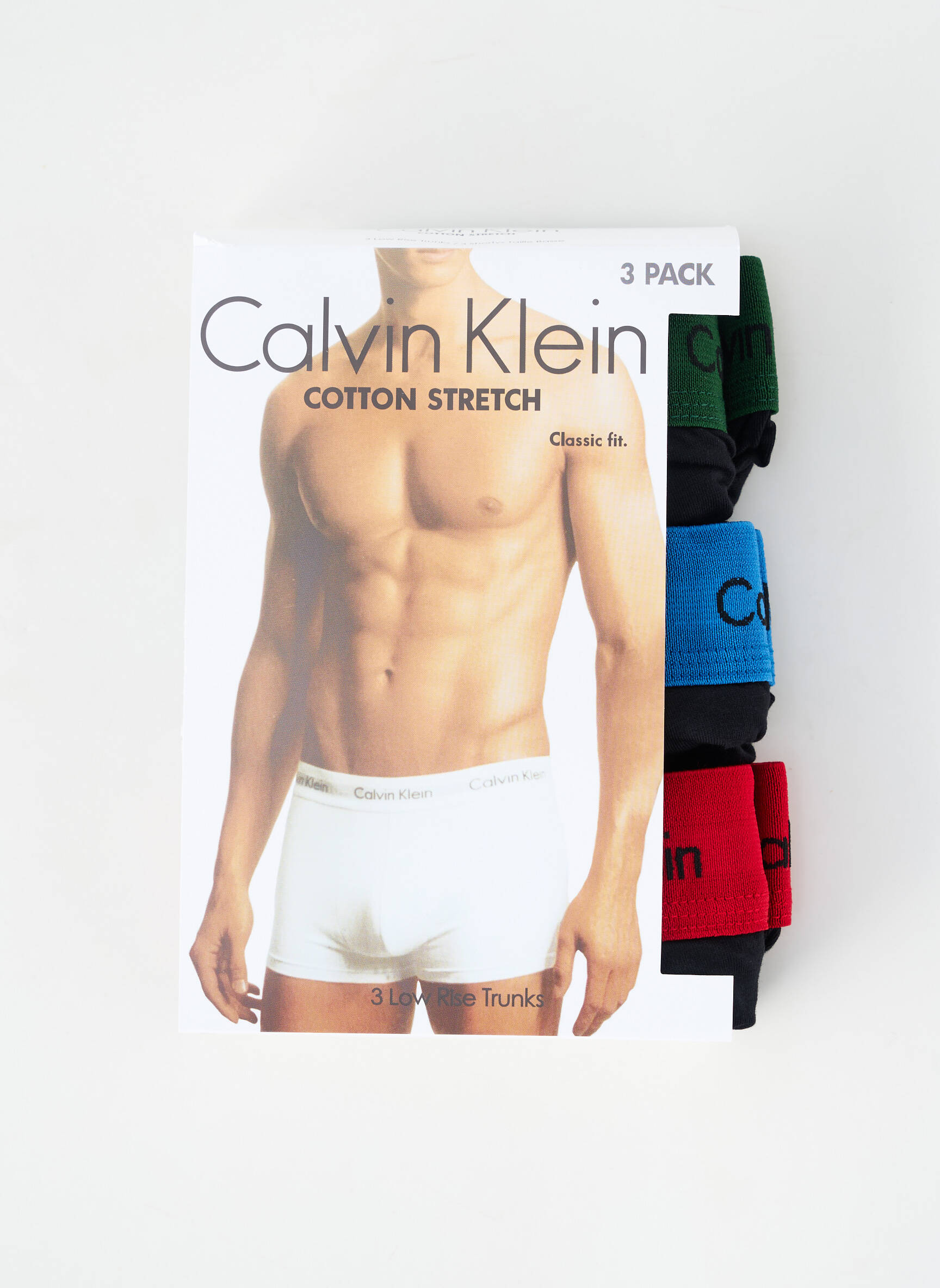 Boxer stretch noir CALVIN KLEIN homme