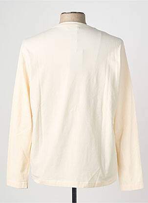 T-shirt coupe cintrée manches longues orange WOOL & CO homme