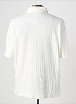 Chemise manches courtes coupe cintrée beige WOOL & CO homme