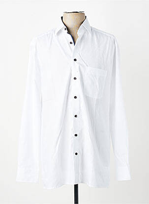 Chemise manches longues poches blanc MARVELIS homme