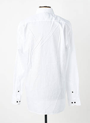 Chemise manches longues poches blanc MARVELIS homme