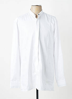 Chemise manches longues coupe cintrée blanc MARVELIS homme