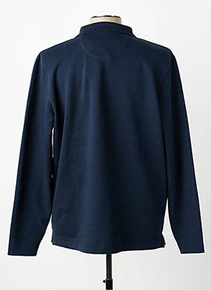Sweat-shirt stretch manches longues bleu FYNCH-HATTON homme