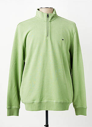 Sweat-shirt stretch manches longues vert FYNCH-HATTON homme