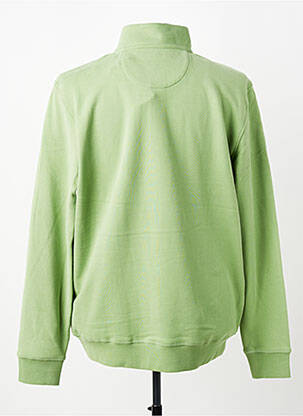 Sweat-shirt stretch manches longues vert FYNCH-HATTON homme