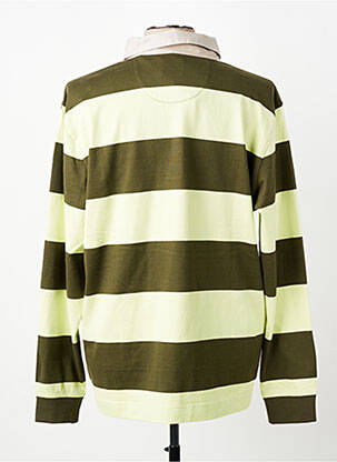Polo manches longues manches longues vert FYNCH-HATTON homme