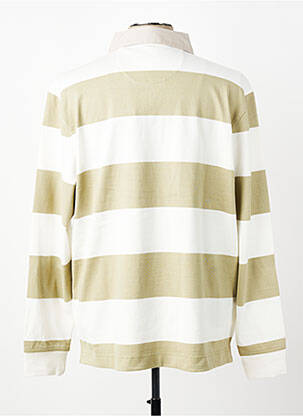Polo manches longues manches longues beige FYNCH-HATTON homme