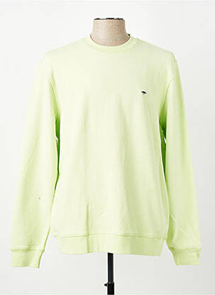 Sweat-shirt stretch manches longues vert FYNCH-HATTON homme