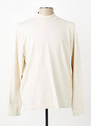 Pull stretch manches longues beige FYNCH-HATTON homme